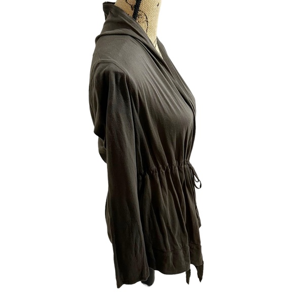 New Balance Yoga Green Tie Front Cardigan Jacket, Size Small - Picture 2 of 12